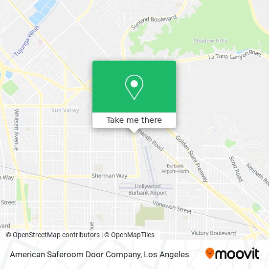 American Saferoom Door Company map