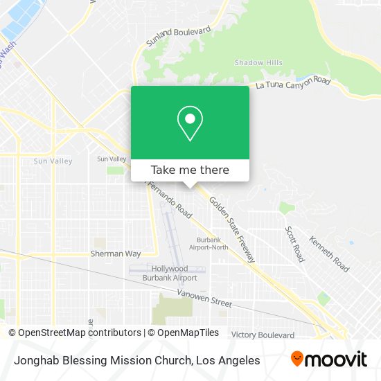 Mapa de Jonghab Blessing Mission Church