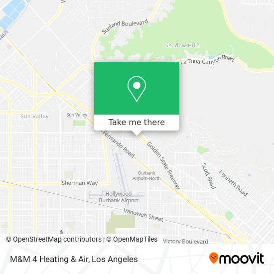 Mapa de M&M 4 Heating & Air