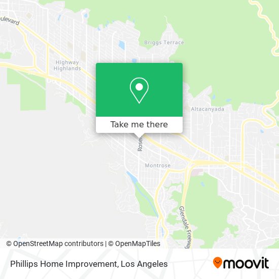 Mapa de Phillips Home Improvement