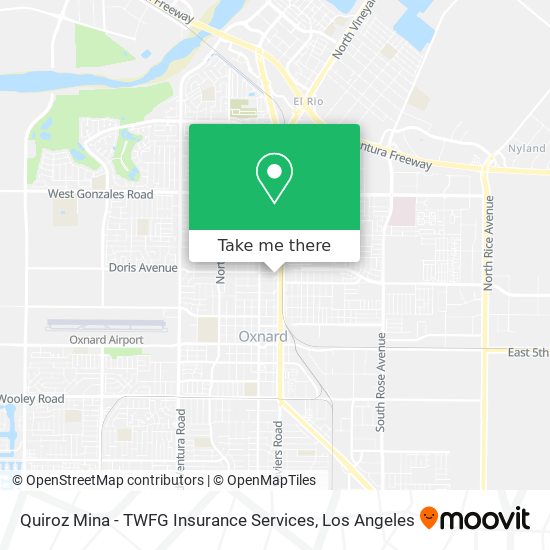 Quiroz Mina - TWFG Insurance Services map