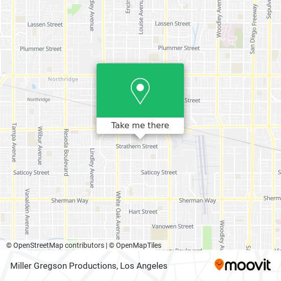 Miller Gregson Productions map