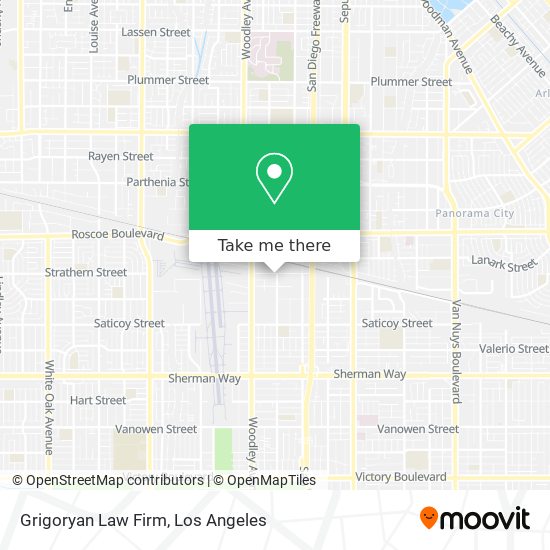 Grigoryan Law Firm map