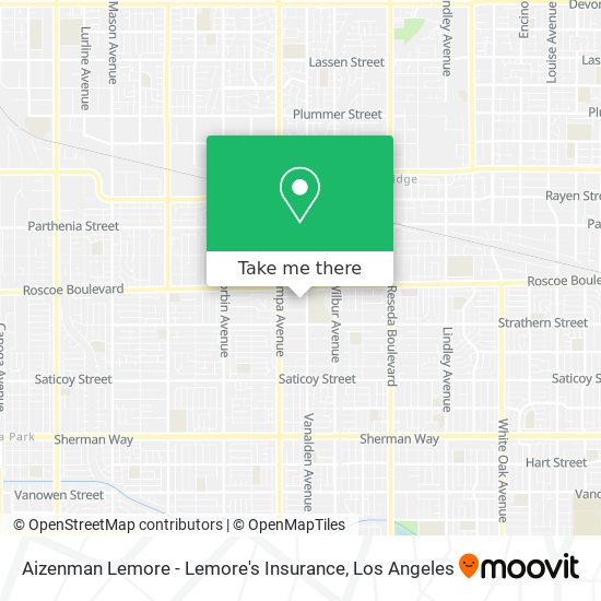 Mapa de Aizenman Lemore - Lemore's Insurance