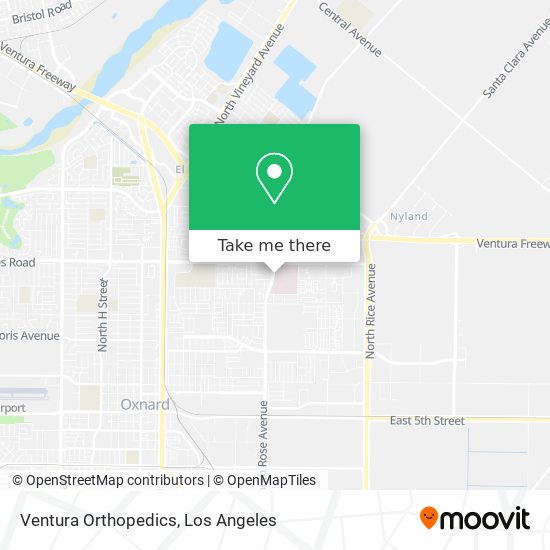 Ventura Orthopedics map