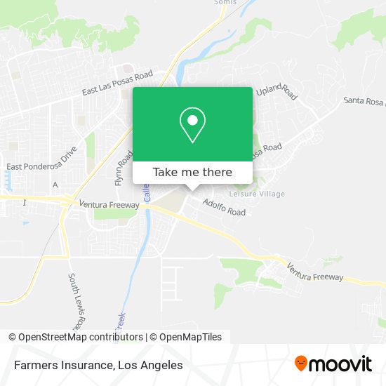 Farmers Insurance map