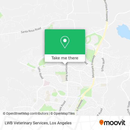 LWB Veterinary Services map