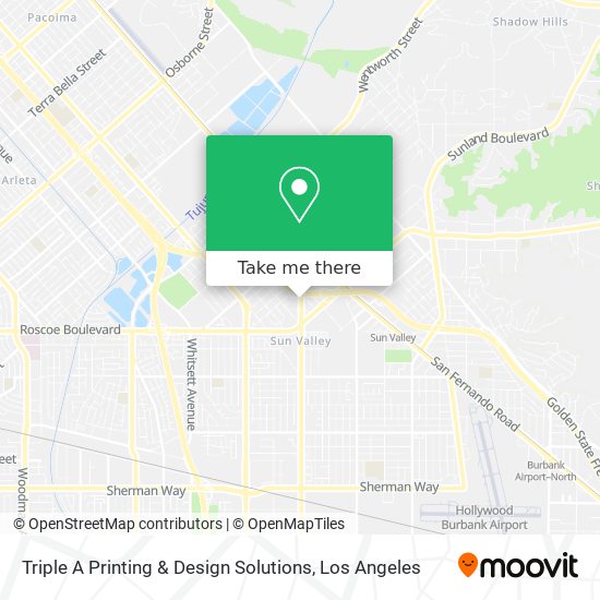Triple A Printing & Design Solutions map