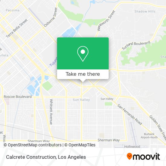 Calcrete Construction map