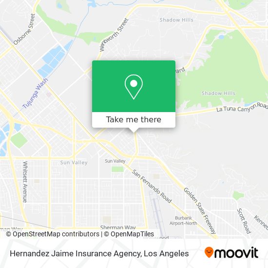 Mapa de Hernandez Jaime Insurance Agency
