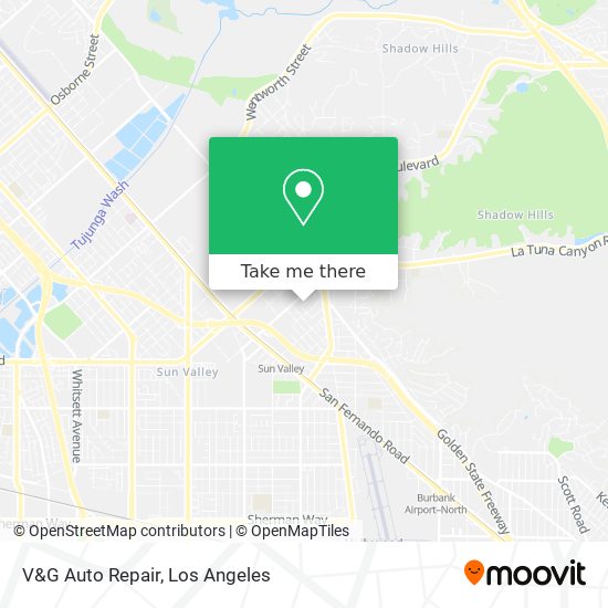 V&G Auto Repair map