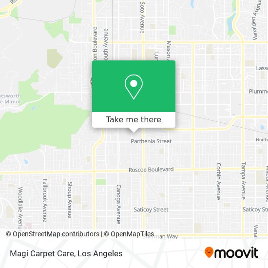 Magi Carpet Care map