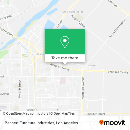 Bassett Furniture Industries map