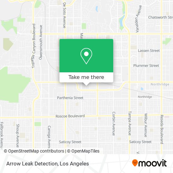 Mapa de Arrow Leak Detection