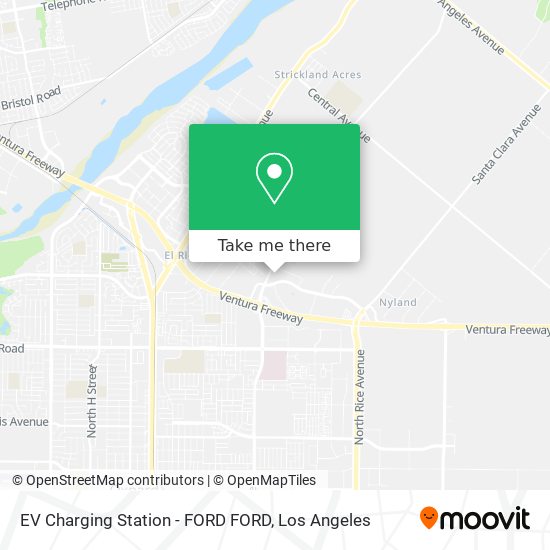 Mapa de EV Charging Station - FORD FORD