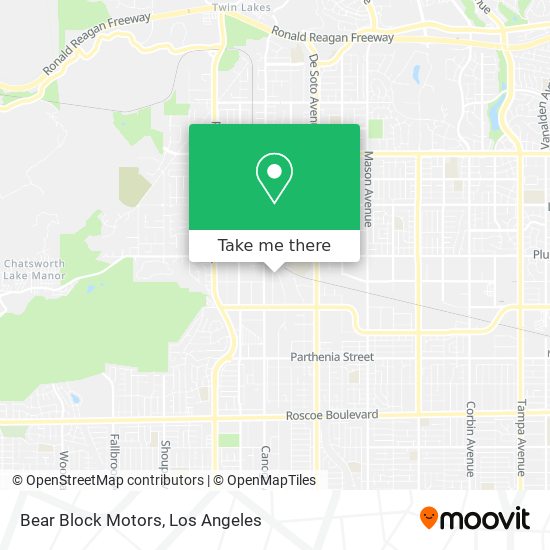 Bear Block Motors map