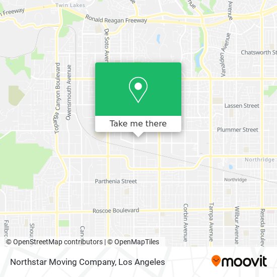 Northstar Moving Company map