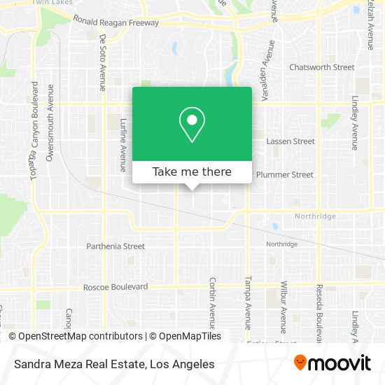 Sandra Meza Real Estate map