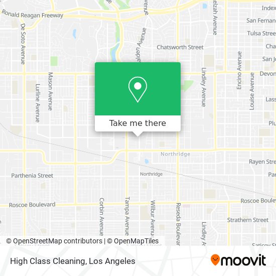 High Class Cleaning map