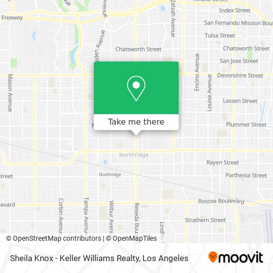 Mapa de Sheila Knox - Keller Williams Realty