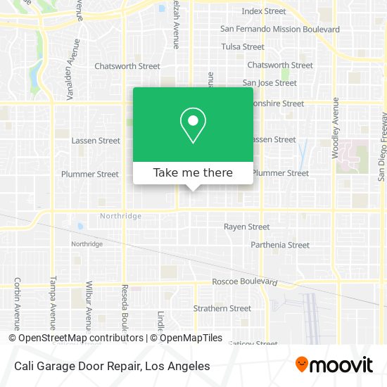 Cali Garage Door Repair map