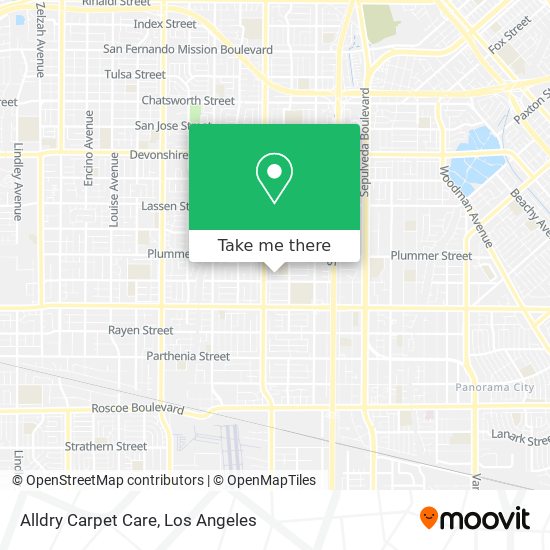 Alldry Carpet Care map