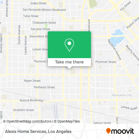 Alexis Home Services map