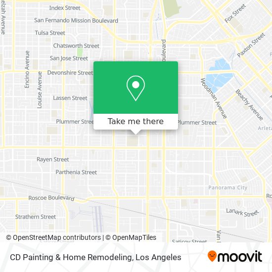 CD Painting & Home Remodeling map