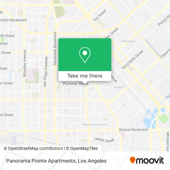 Panorama Pointe Apartments map
