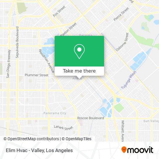 Elim Hvac - Valley map