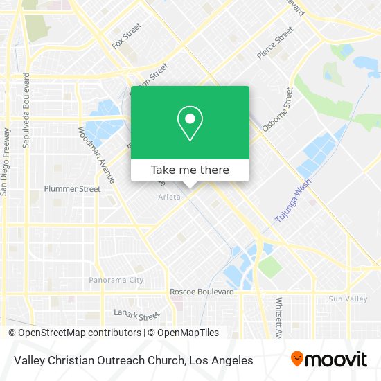 Mapa de Valley Christian Outreach Church