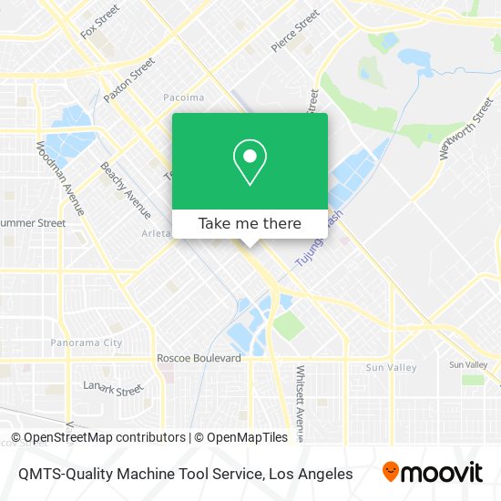 QMTS-Quality Machine Tool Service map