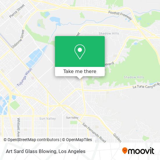 Art Sard Glass Blowing map