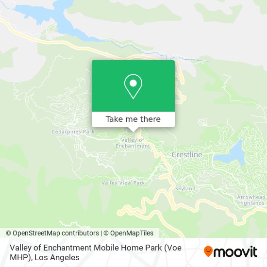 Valley of Enchantment Mobile Home Park (Voe MHP) map