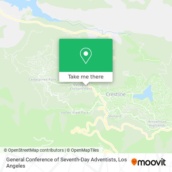 Mapa de General Conference of Seventh-Day Adventists