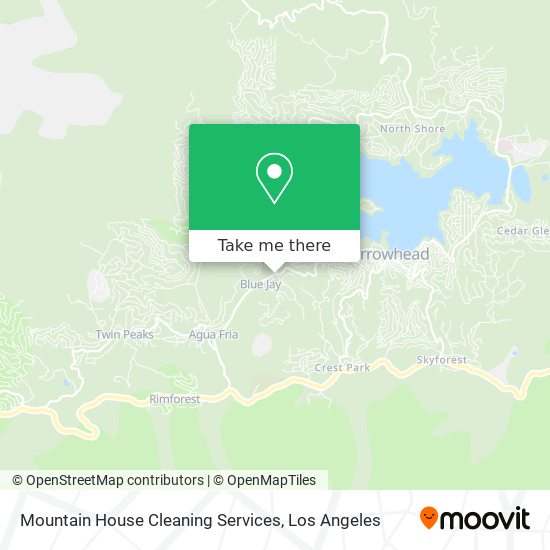 Mapa de Mountain House Cleaning Services