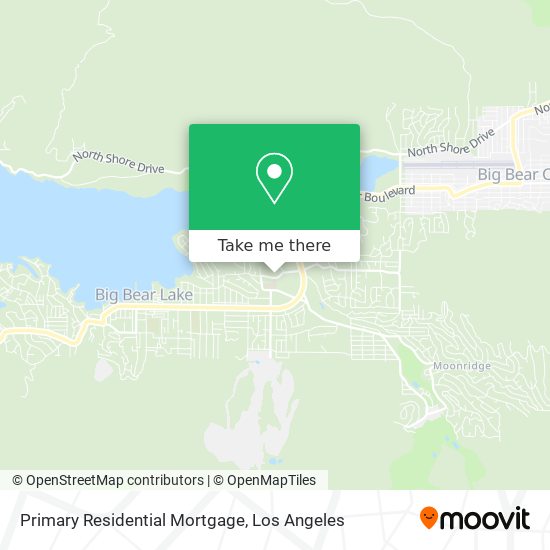 Primary Residential Mortgage map