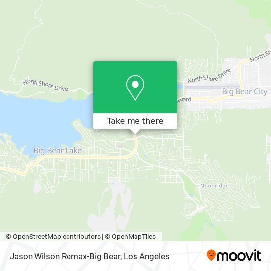 Mapa de Jason Wilson Remax-Big Bear