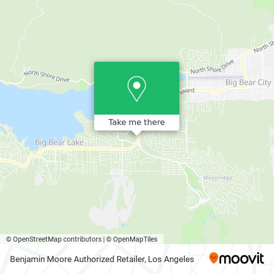 Benjamin Moore Authorized Retailer map