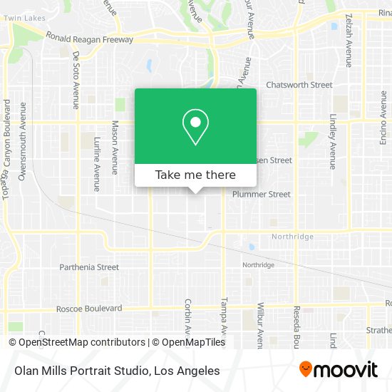 Mapa de Olan Mills Portrait Studio