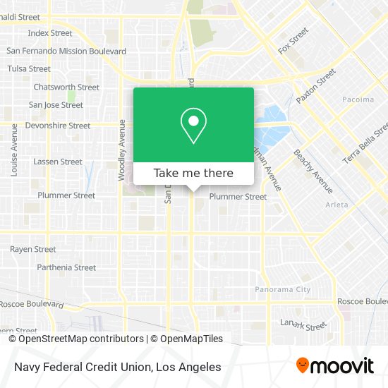 Navy Federal Credit Union map