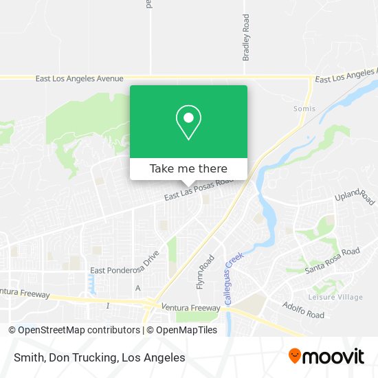 Smith, Don Trucking map