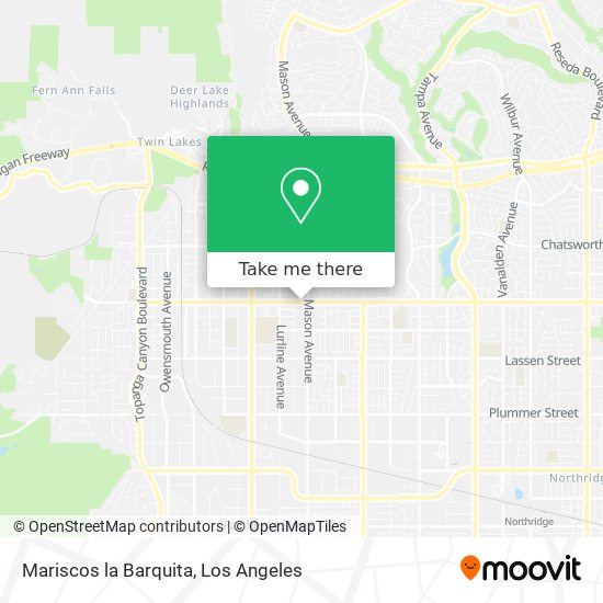 Mariscos la Barquita map