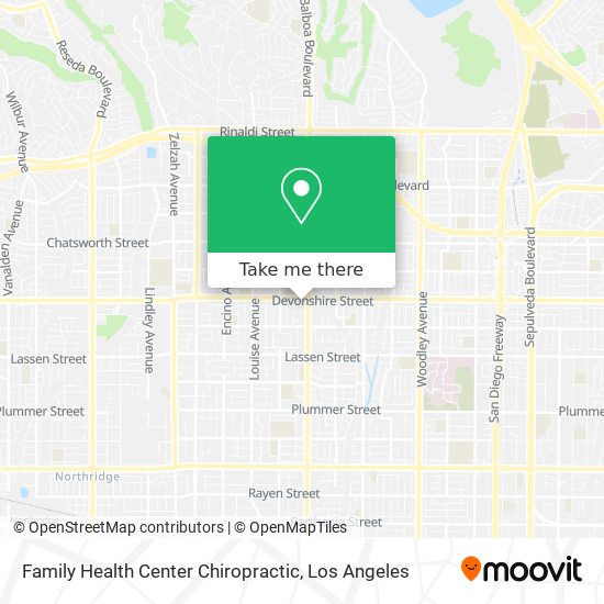 Mapa de Family Health Center Chiropractic