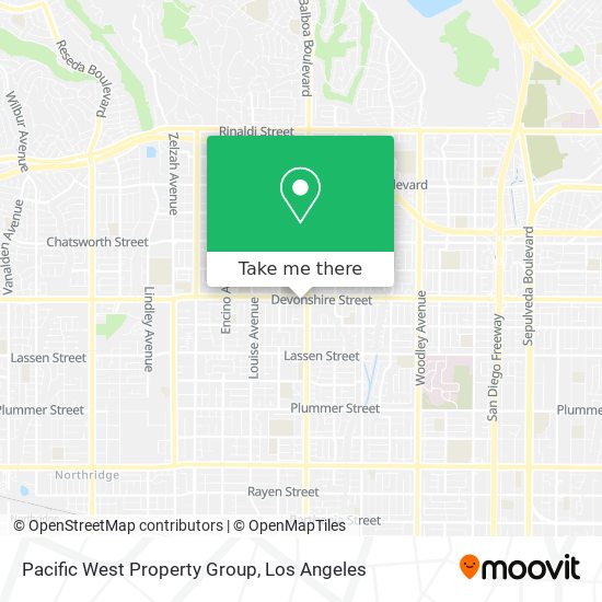 Pacific West Property Group map