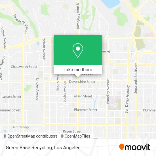 Mapa de Green Base Recycling