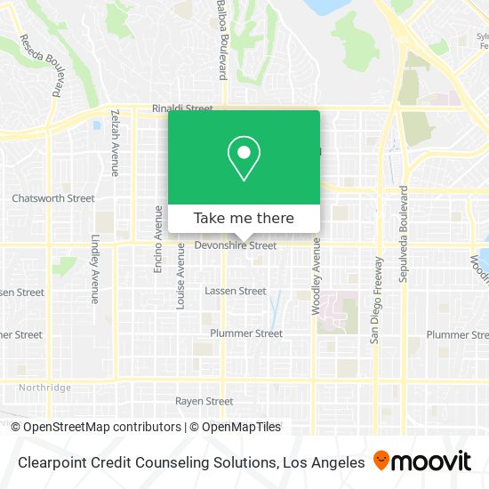 Mapa de Clearpoint Credit Counseling Solutions