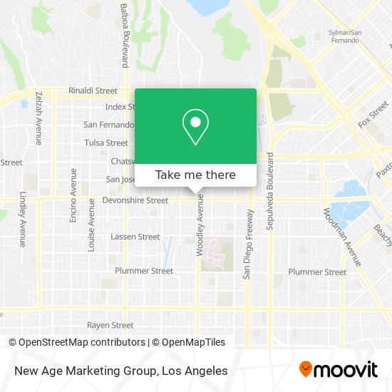 New Age Marketing Group map