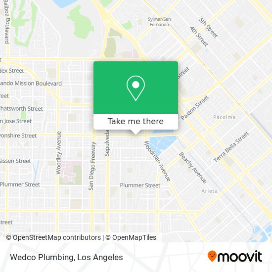 Wedco Plumbing map