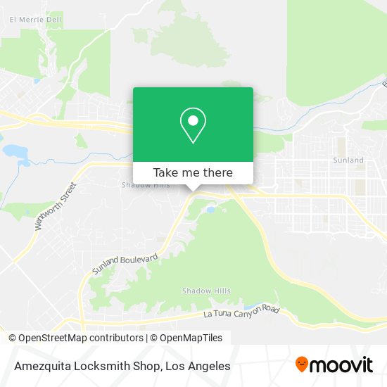 Amezquita Locksmith Shop map